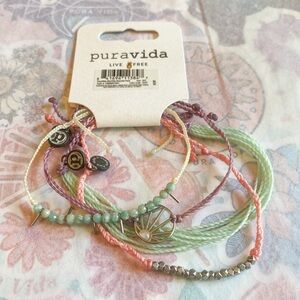 Pura Vida January 2020 “Dawn” bracelet club set